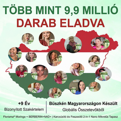 Utánvéttel fizetés [70% kedvezmény] | Magyarországon készült 🇭🇺 Florisma® 👩‍⚕️ Prémium 10 az 1-ben mikro-tűs tapasz moringával és berberinnel. Ajánlott elhízásra, cukorbetegségre, alvási apnoéra és ízületi problémákra 🌈