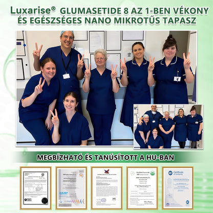 🌿Luxarise®Glumasetide 8az 1-ben Karcsu és Egeszséges Nano Mikrotus Tapasz (Napi 1alkalom – látható változásakár 7 nap alatt) ✅ Elhízásra,bőrfeszesítésre,cukorbetegségre, alvásiapnoéra, ízületekre stb HU🍀