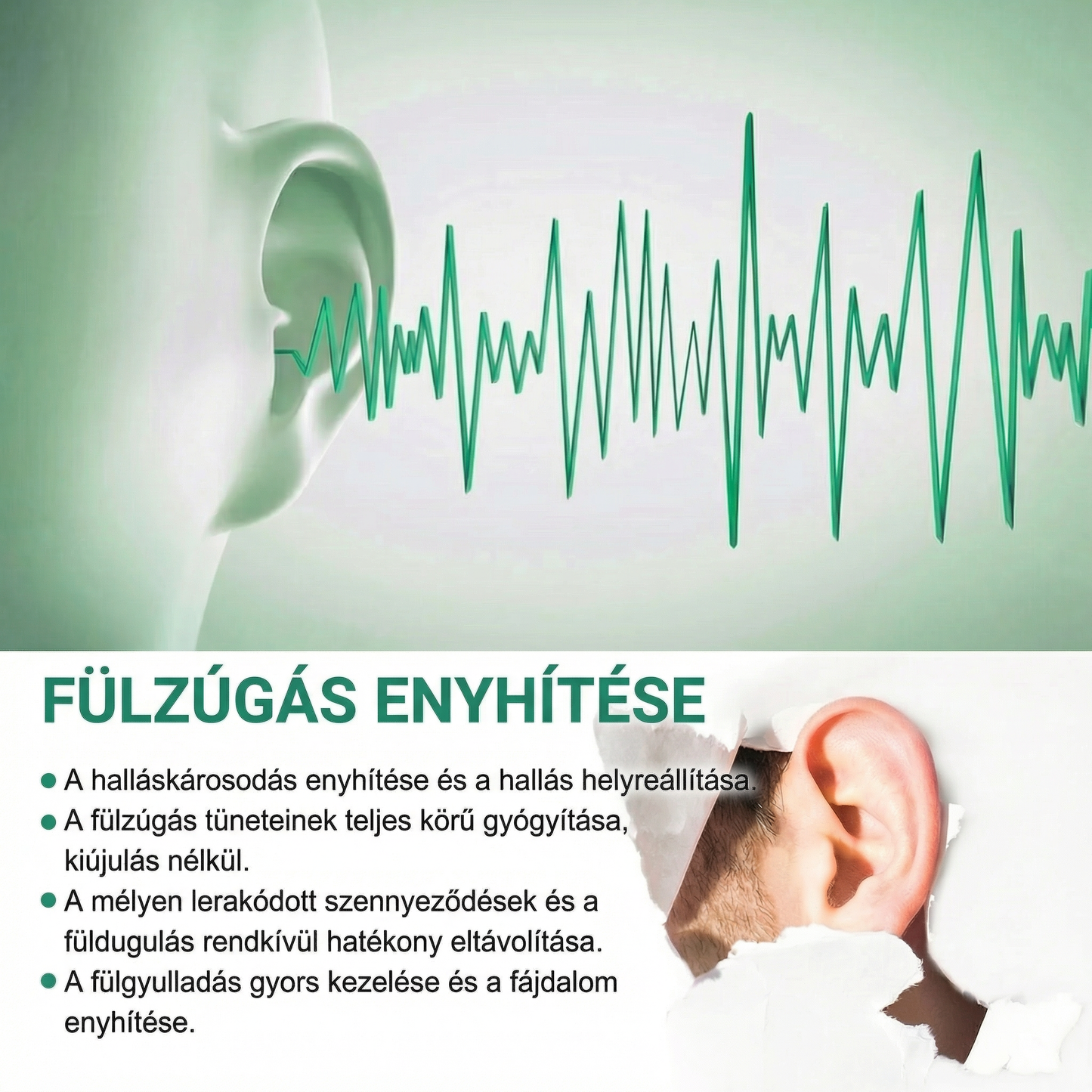 Zavrly Fülzúgás enyhítése a tiszta fülekért és a teljes kényelemért.– Azonnali enyhülést kaphat a fülzúgás és a hallási kellemetlenségek miatt🍃